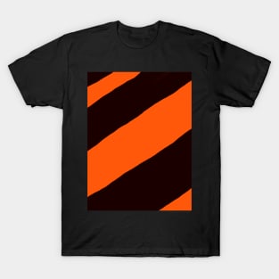 Black orange bright good combination - "BLOR" T-Shirt